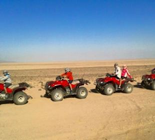 Quadfahren in der Wüste
