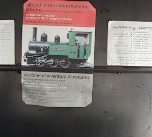 Erlebnis-Bahnhof - Preisliste