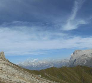 Auf dem Weg zur Rosszahnscharte