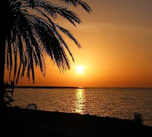 Sonnenuntergang bei Side