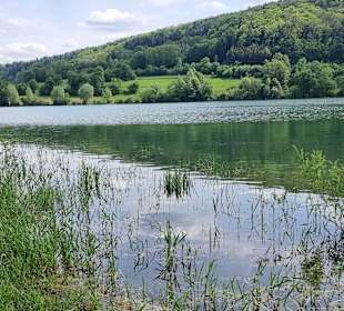 Überblick über dem See