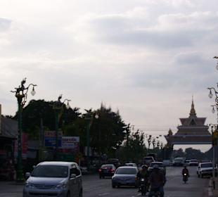 Strassenszene in Khon Kaen