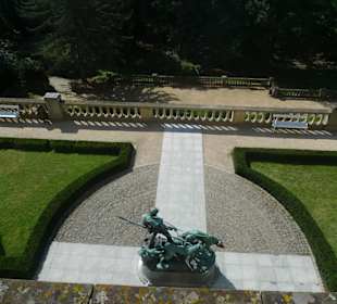 Парк на территори замка