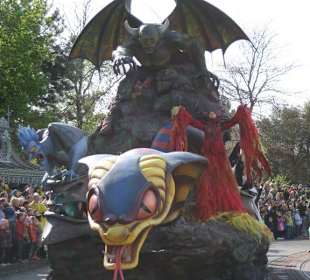 Parade im Disneyland Paris - Die Bösewichter