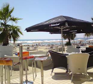 Blick vom Luxury auf den Strand