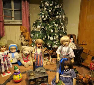 Szenen aus der Werkstatt des Weihnachtsmannes