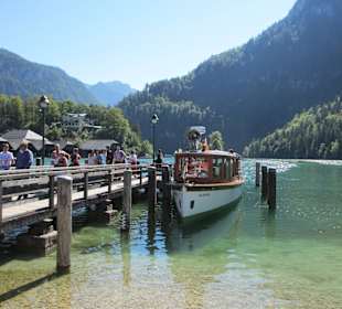 Bootsanlegestelle am Königssee