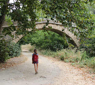 Lachana Bridge- Beginn der Wanderung
