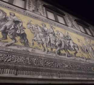 Blick auf den Fürstenzug