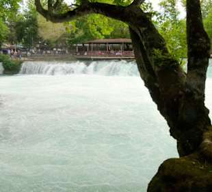 Der Wasserfall bei Manavgat - von gegenüber
