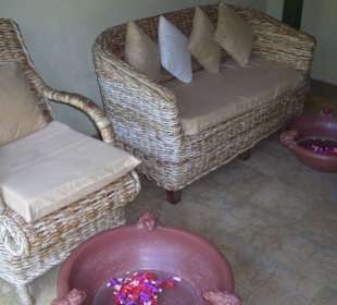 Badeschüssel für das Fußbad