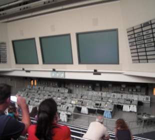 Kontrollzentrum - Nachstellung eines Raktenstarts