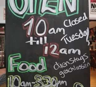 Öffnungszeiten Sommer 2022