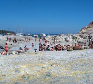Vulcano, bagni di zolfo
