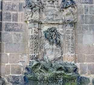 An der Kirche Benedikti