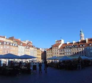 Impressionen aus der Altstadt Warschaus!