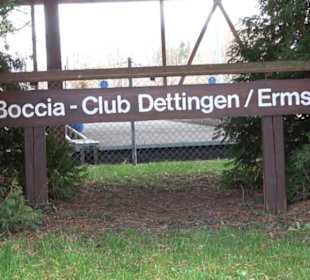 Boccia-Anlage