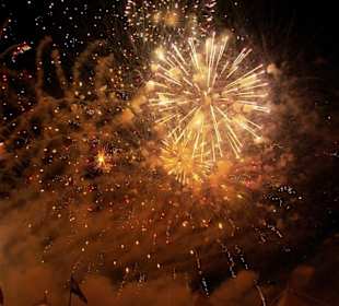 Das Abschlussfeuerwerk im Bild