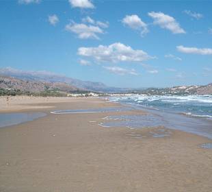 Strand bis nach Georgioupolis