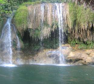 Vodopády na řece Kwai