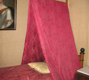 Das Bett der Herrschaften.