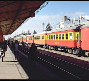 Zugfahrt von Puno nach  Cuzco