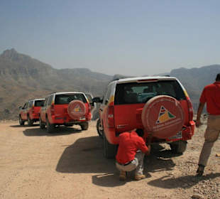 Hajargebirge im Oman