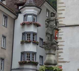 Schöne Gebäude in der Altstadt