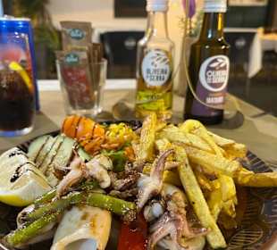 Unser Essen im Restaurant