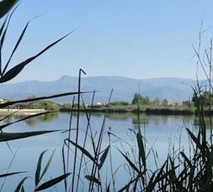 Der See "Titreyengöl" direkt hinter dem Hotel