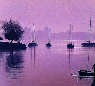 Sonnenuntergang in Ascona