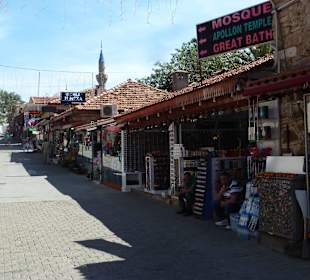 Einkaufsstraße in Side