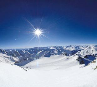 Wunderschönes Panorama - Stubaier Gletscher