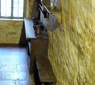 Blick in die historische Küche des Hauses