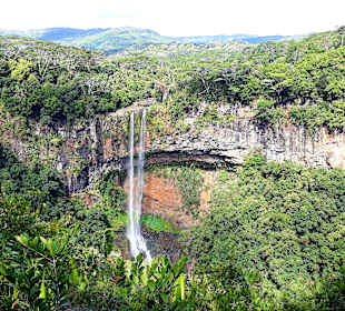Chamarel-Wasserfall