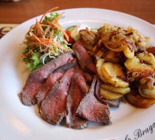 Roastbeef mit Bratkartoffeln