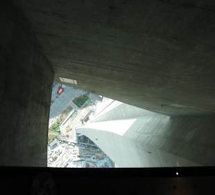 CN Tower Toronto.Blick durch den Glasboden