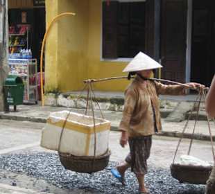 Straßenbild in Hoi An
