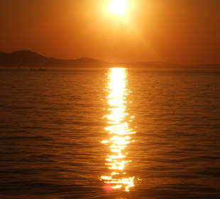 Sonnenuntergang in Zadar