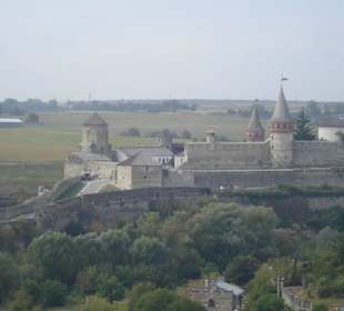 Вид на Каменец-Подольскую крепость