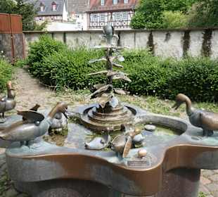 Beim Entenbrunnen in der Leergasse am Entenplatz