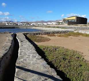 Im Außenbereich der Saline