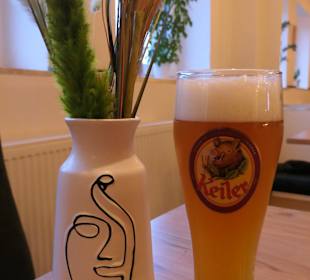 Im Vereinsheim TSV 04 Schwebheim zum Abendessen