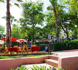 Blick zum Hafen von Antalya