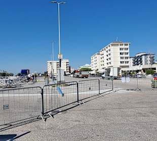 Aufbau für das Septemberfest