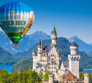 Ballonfahrten im Raum Ostallgäu 