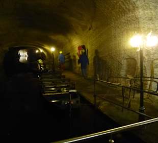 Vor der Fahrt auf dem Salzsee