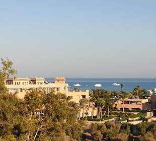 Sicht über El Gouna vom Turm aus