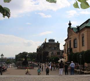 Blick über die Terrasse