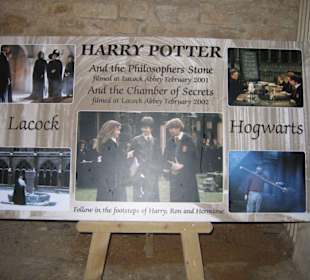 Lacock Abbey, Harry Potter
